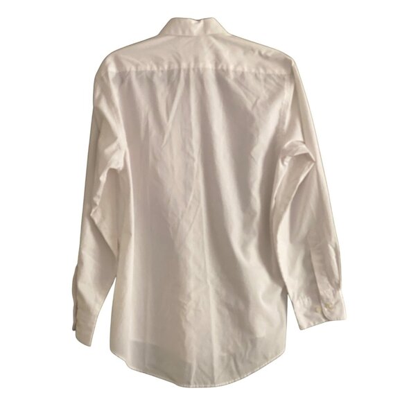 Las Olas Oved Intl Blouse Button Front Flamingo Embroidered Silver Stripe Small - Picture 3 of 11